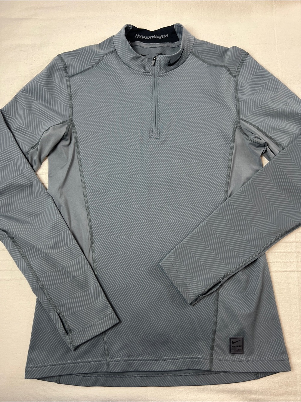 Nike Pro HyperWarm Quarter-Zip Performance men’s Top